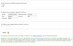 Terms of Service 2